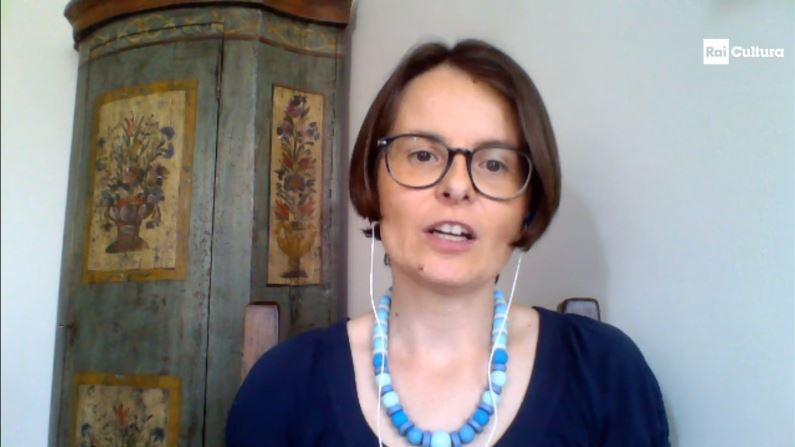 foto di silvia pillin intervistata da raicultura